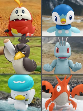 Pokemon Classic Version Boxed Set of 6 Model Kits Gallery Image 2