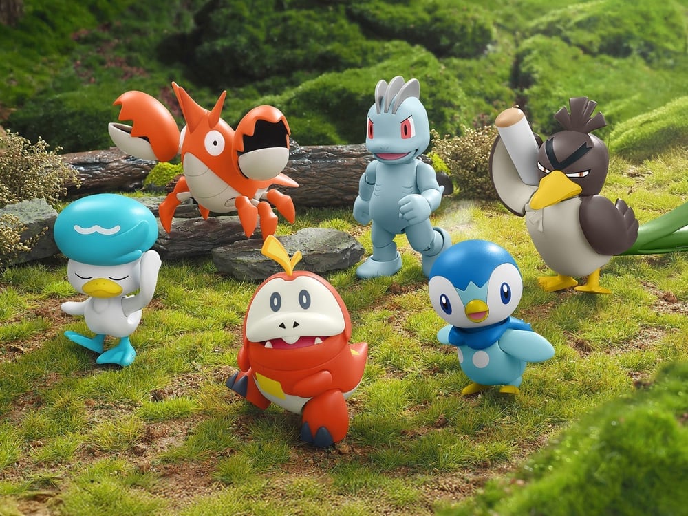 Pokemon Classic Version Boxed Set of 6 Model Kits Gallery Image 1
