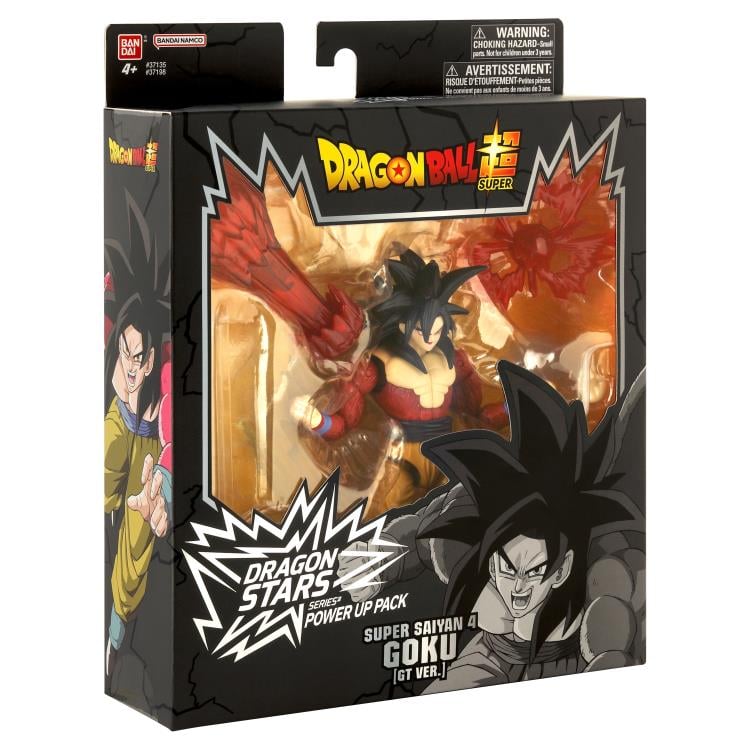 Dragon Ball GT Dragon Stars Power Up Pack Super Saiyan 4 Goku (GT Ver.) Action Figure Gallery Image 12