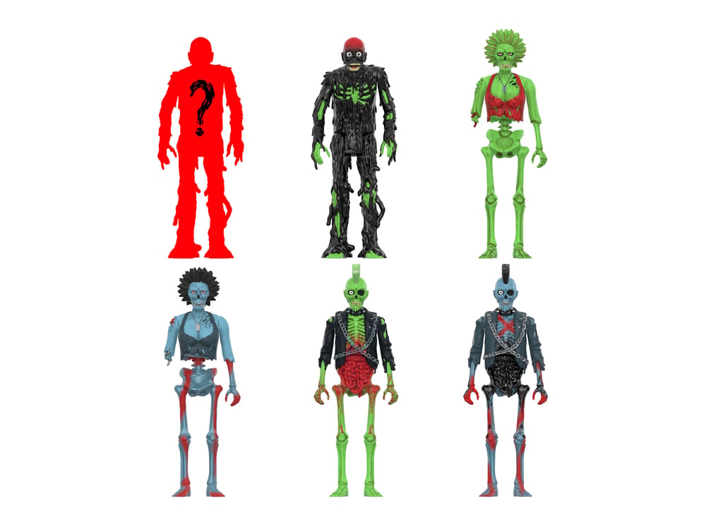The Return of the Living Dead ReAction Box of 12 Random Figures