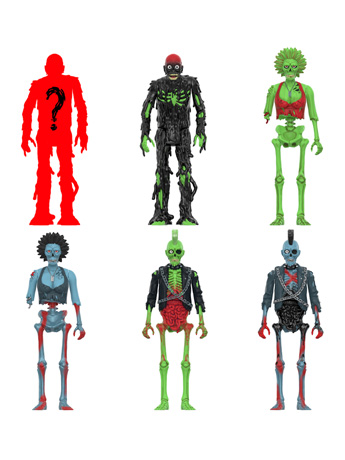 The Return of the Living Dead ReAction Box of 12 Random Figures