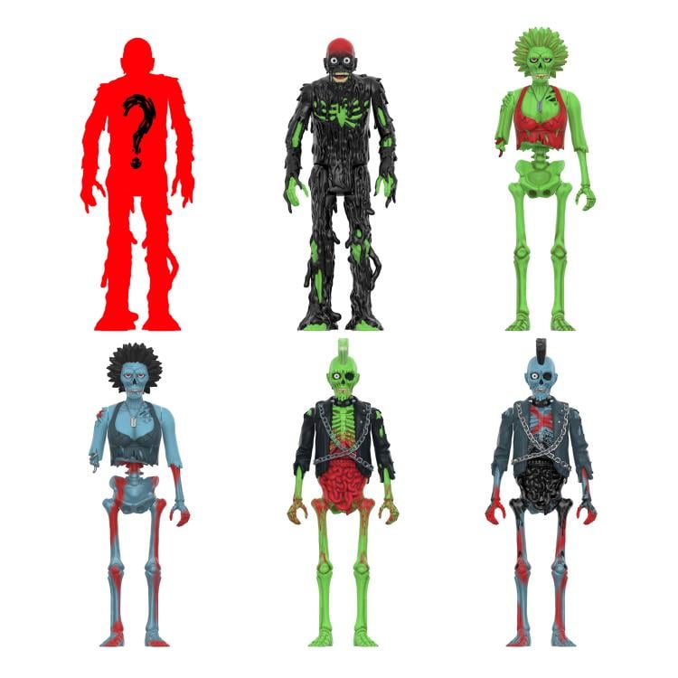 The Return of the Living Dead ReAction Box of 12 Random Figures