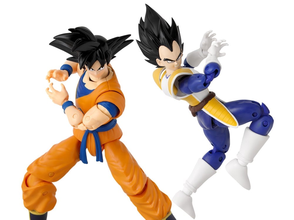 Dragon Ball Z Dragon Stars Vegeta vs. Goku Action Figure Battle Pack Gallery Image 1