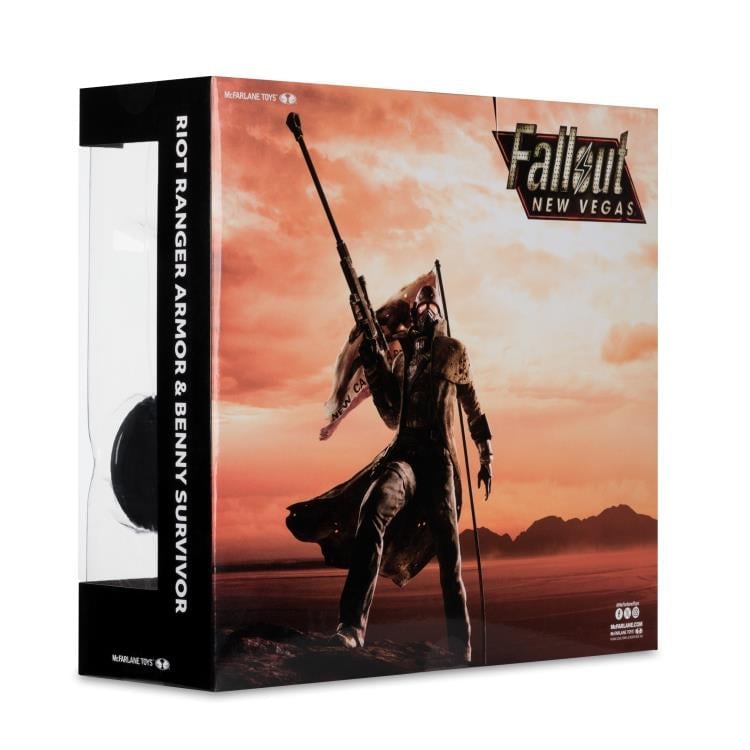 Fallout: New Vegas Riot Ranger Armor & Benny Survivor Action Figure Two-Pack Gallery Image 11