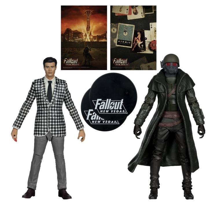 Fallout: New Vegas Riot Ranger Armor & Benny Survivor Action Figure Two-Pack Gallery Image 8