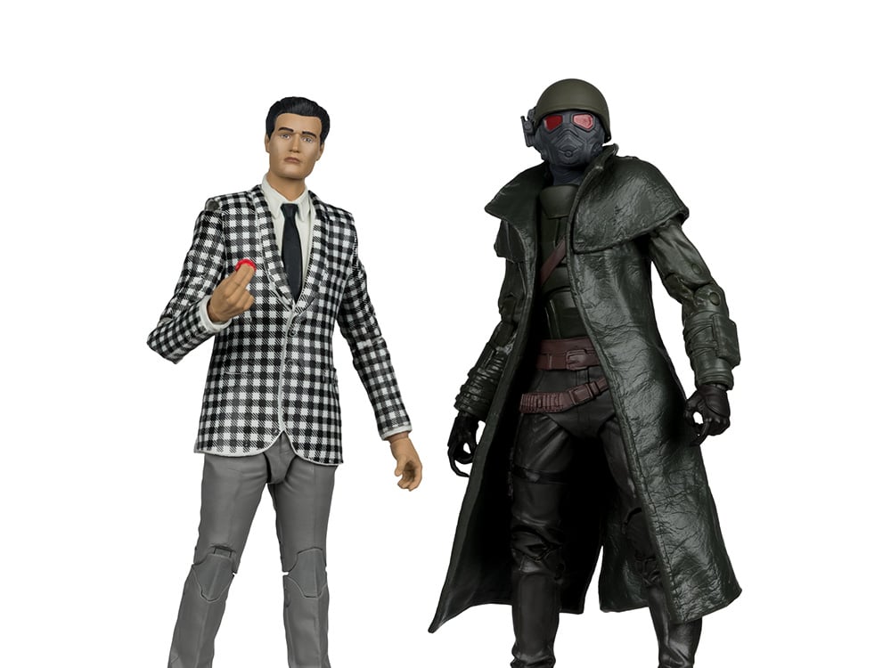Fallout: New Vegas Riot Ranger Armor & Benny Survivor Action Figure Two-Pack Gallery Image 1