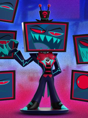 Hazbin Hotel Vox Vinyl Figure