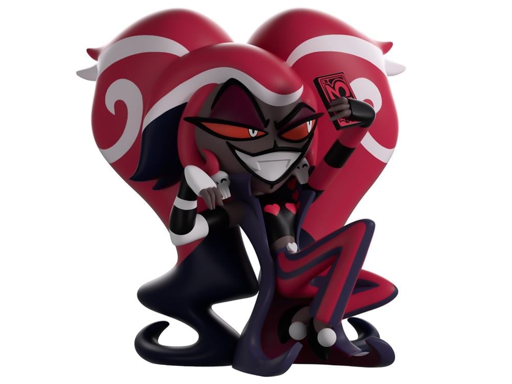 公式完売 HAZBINHOTEL トレカ Velvette ベルベット プロモ Hazbin Hotel Trading Card UNHOLY TRINITY VELVETTE Cracked Ice