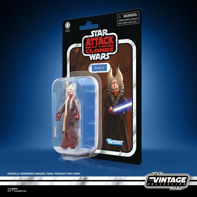 Star Wars: The Vintage Collection Shaak Ti (Attack of the Clones) Action Figure Gallery Image 11