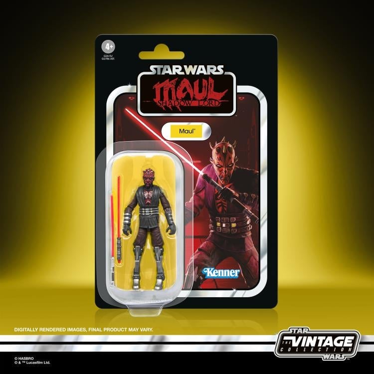 Star Wars: The Vintage Collection Maul (Maul - Shadow Lord) Action Figure Gallery Image 9
