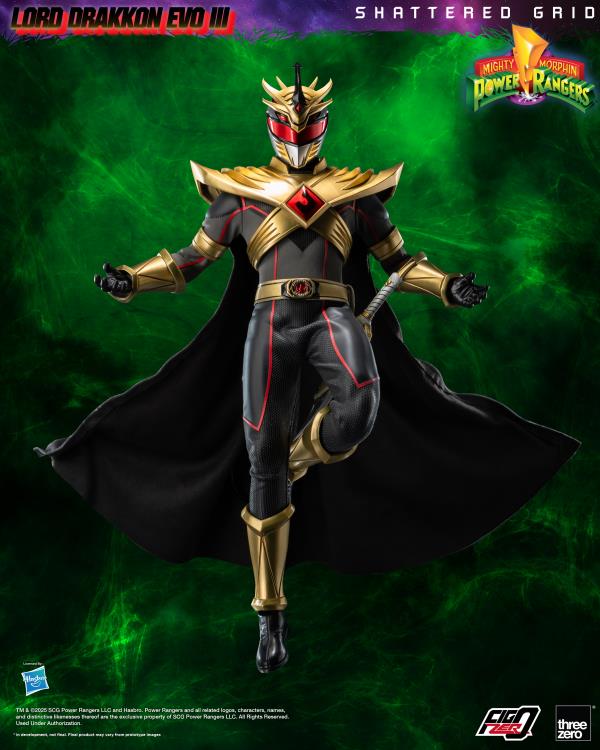 Mighty Morphin Power Rangers: Shattered Grid FigZero Lord Drakkon (Evo III Ver.) 1/6 Scale Action Figure Gallery Image 14