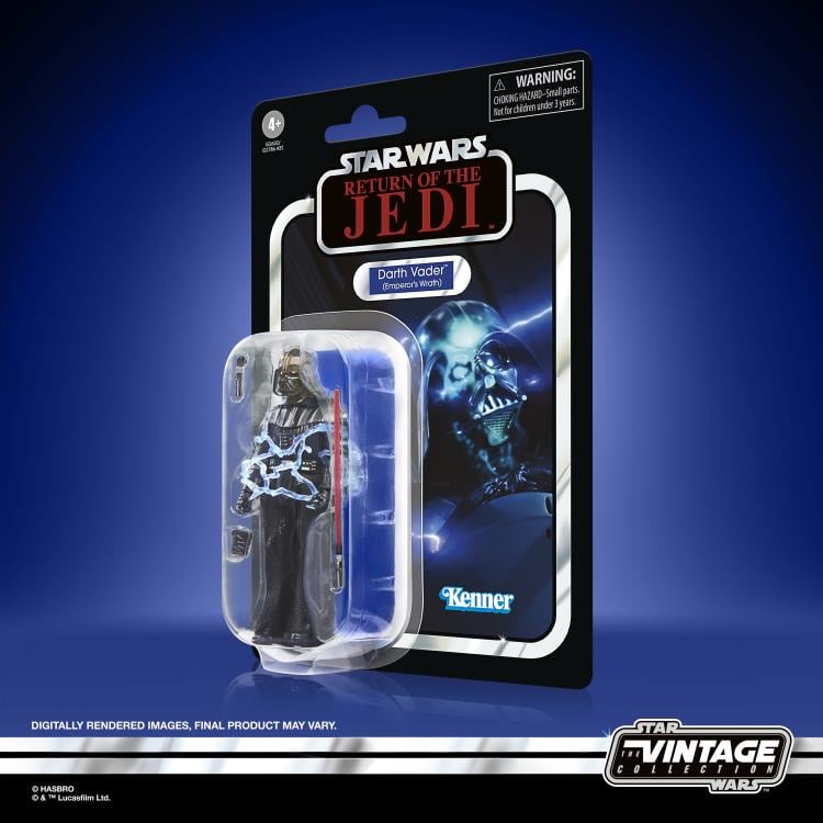 Star Wars: The Vintage Collection Darth Vader (Emperor's Wrath) (Return of the Jedi) Action Figure Gallery Image 9