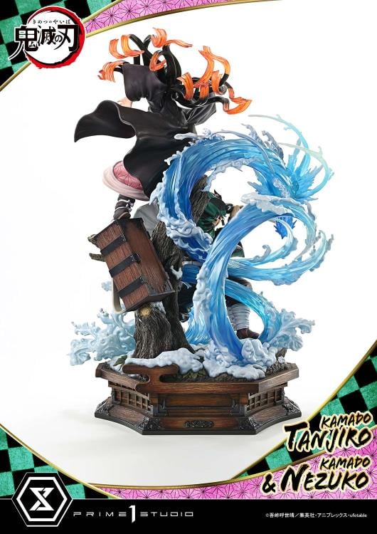Demon Slayer: Kimetsu no Yaiba Concept Masterline Tanjiro Kamado & Nezuko Kamado (Ultimate Ver.) 1/6 Scale Statue Gallery Image 41