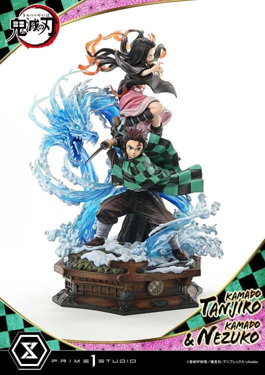 Demon Slayer: Kimetsu no Yaiba Concept Masterline Tanjiro Kamado & Nezuko Kamado (Ultimate Ver.) 1/6 Scale Statue Gallery Image 40