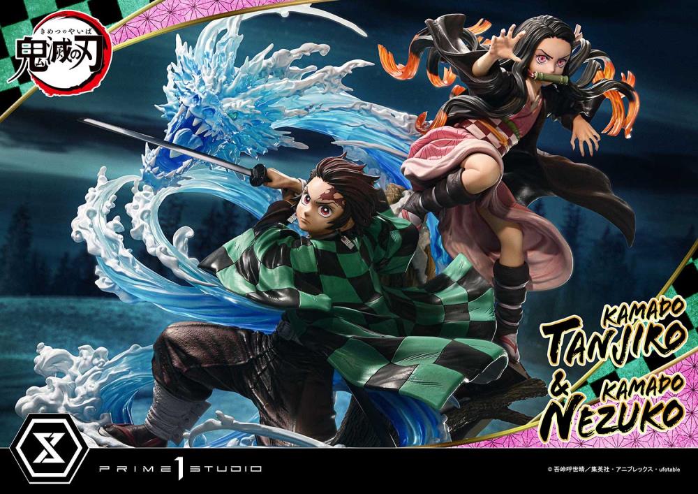Demon Slayer: Kimetsu no Yaiba Concept Masterline Tanjiro Kamado & Nezuko Kamado (Ultimate Ver.) 1/6 Scale Statue Gallery Image 12