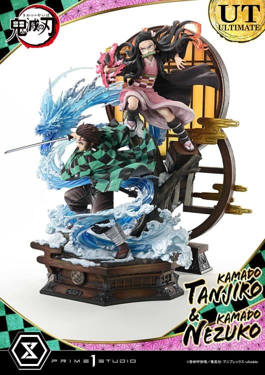 Demon Slayer: Kimetsu no Yaiba Concept Masterline Tanjiro Kamado & Nezuko Kamado (Ultimate Ver.) 1/6 Scale Statue Gallery Image 23