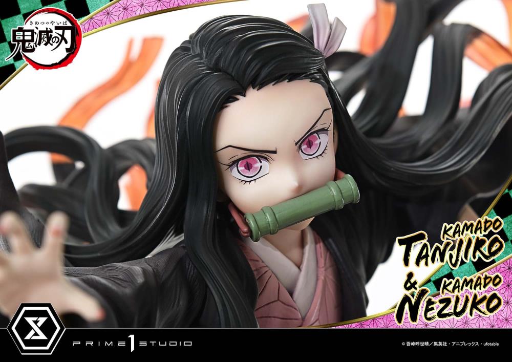 Demon Slayer: Kimetsu no Yaiba Concept Masterline Tanjiro Kamado & Nezuko Kamado (Ultimate Ver.) 1/6 Scale Statue Gallery Image 35