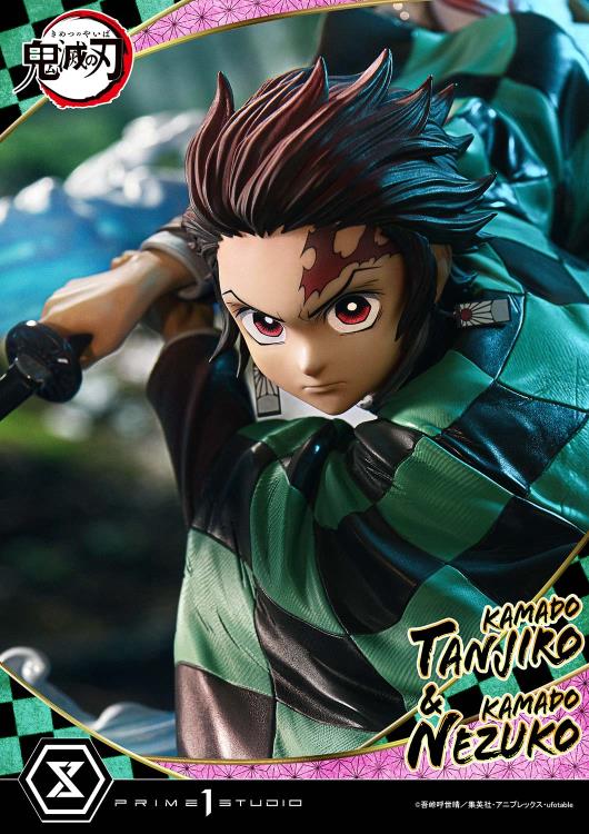 Demon Slayer: Kimetsu no Yaiba Concept Masterline Tanjiro Kamado & Nezuko Kamado (Ultimate Ver.) 1/6 Scale Statue Gallery Image 13