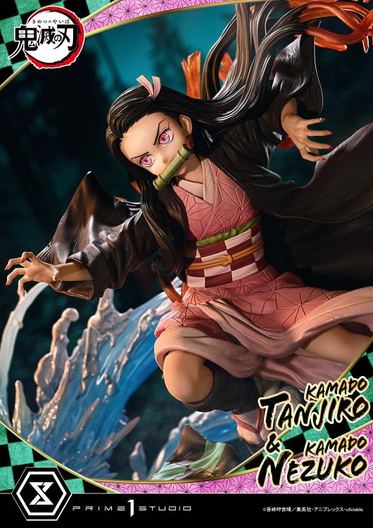 Demon Slayer: Kimetsu no Yaiba Concept Masterline Tanjiro Kamado & Nezuko Kamado (Ultimate Ver.) 1/6 Scale Statue Gallery Image 17