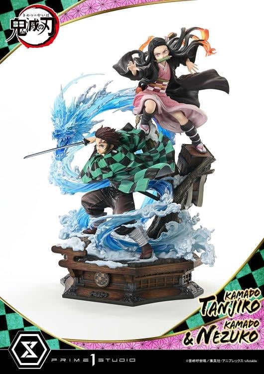 Demon Slayer: Kimetsu no Yaiba Concept Masterline Tanjiro Kamado & Nezuko Kamado (Ultimate Ver.) 1/6 Scale Statue Gallery Image 39