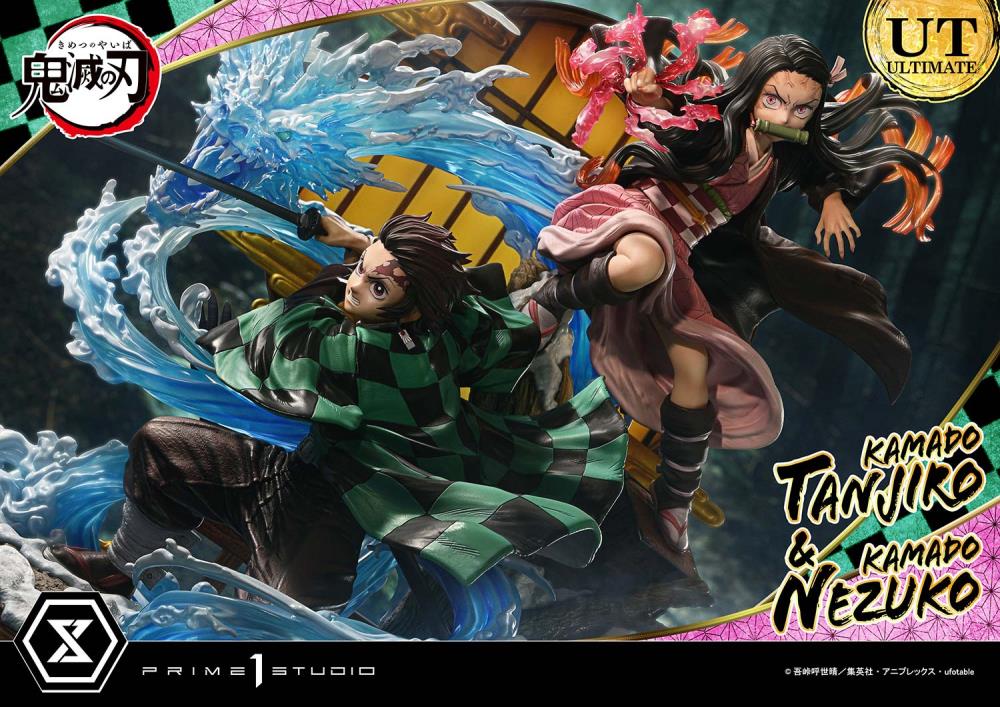 Demon Slayer: Kimetsu no Yaiba Concept Masterline Tanjiro Kamado & Nezuko Kamado (Ultimate Ver.) 1/6 Scale Statue Gallery Image 5