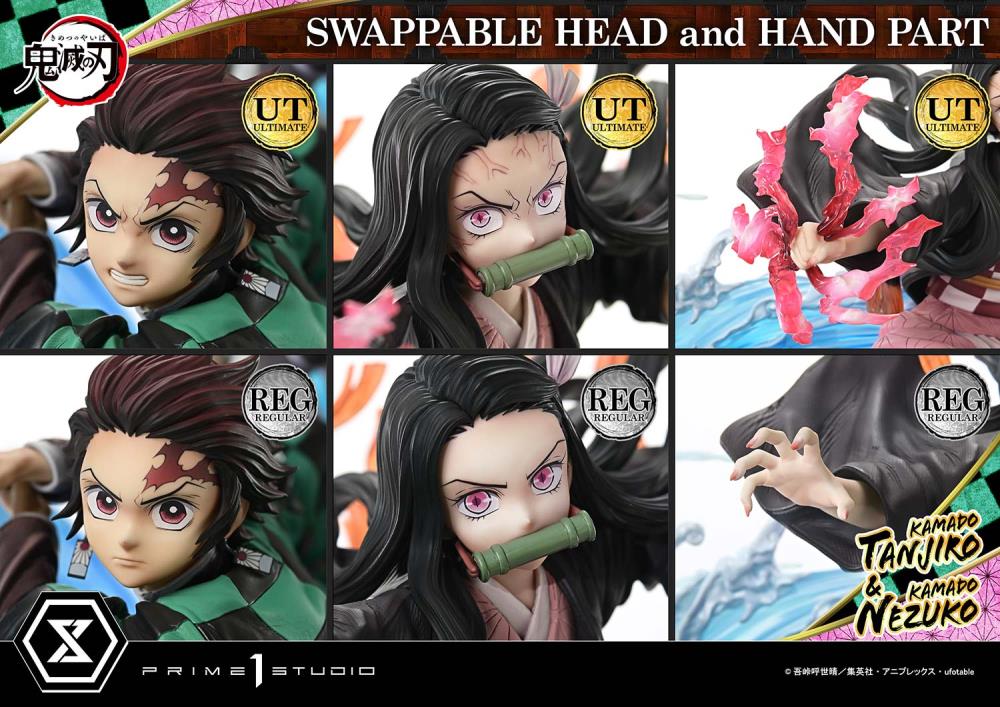 Demon Slayer: Kimetsu no Yaiba Concept Masterline Tanjiro Kamado & Nezuko Kamado (Ultimate Ver.) 1/6 Scale Statue Gallery Image 50