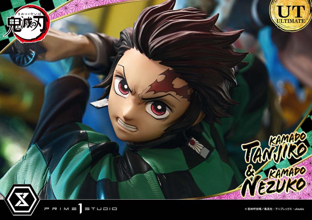 Demon Slayer: Kimetsu no Yaiba Concept Masterline Tanjiro Kamado & Nezuko Kamado (Ultimate Bonus Ver.) 1/6 Scale Limited Edition Statue Gallery Image 15
