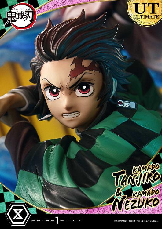 Demon Slayer: Kimetsu no Yaiba Concept Masterline Tanjiro Kamado & Nezuko Kamado (Ultimate Bonus Ver.) 1/6 Scale Limited Edition Statue Gallery Image 8