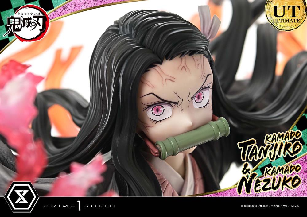 Demon Slayer: Kimetsu no Yaiba Concept Masterline Tanjiro Kamado & Nezuko Kamado (Ultimate Bonus Ver.) 1/6 Scale Limited Edition Statue Gallery Image 31