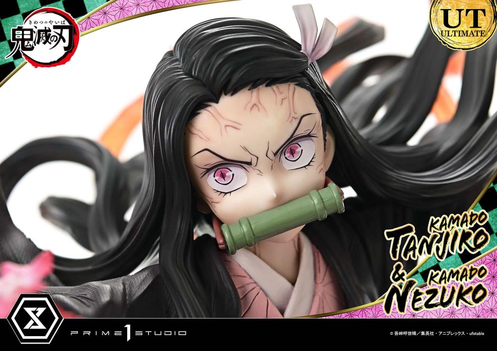 Demon Slayer: Kimetsu no Yaiba Concept Masterline Tanjiro Kamado & Nezuko Kamado (Ultimate Bonus Ver.) 1/6 Scale Limited Edition Statue Gallery Image 33