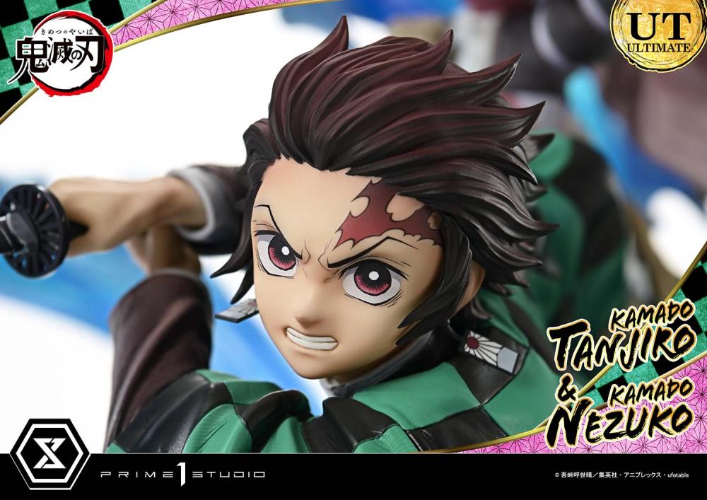 Demon Slayer: Kimetsu no Yaiba Concept Masterline Tanjiro Kamado & Nezuko Kamado (Ultimate Bonus Ver.) 1/6 Scale Limited Edition Statue Gallery Image 29