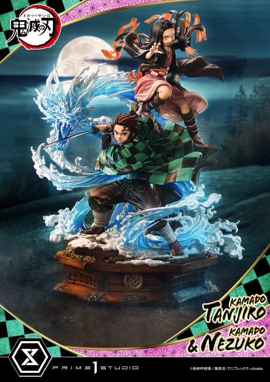 Demon Slayer: Kimetsu no Yaiba Concept Masterline Tanjiro Kamado & Nezuko Kamado (Ultimate Bonus Ver.) 1/6 Scale Limited Edition Statue Gallery Image 17