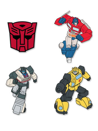 Transformers Autobots Pin Set Gallery Image 2