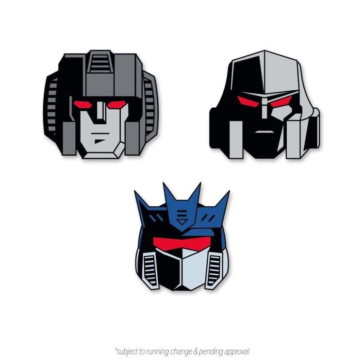 Transformers Decepticons Heads Pin Set Gallery Image 3