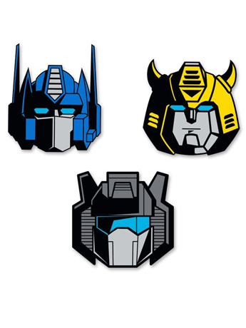 Transformers Autobots Heads Pin Set Gallery Image 2