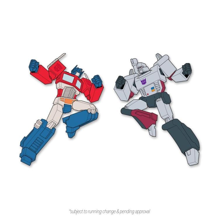 Transformers Optimus Prime & Megatron Pin Set Gallery Image 3