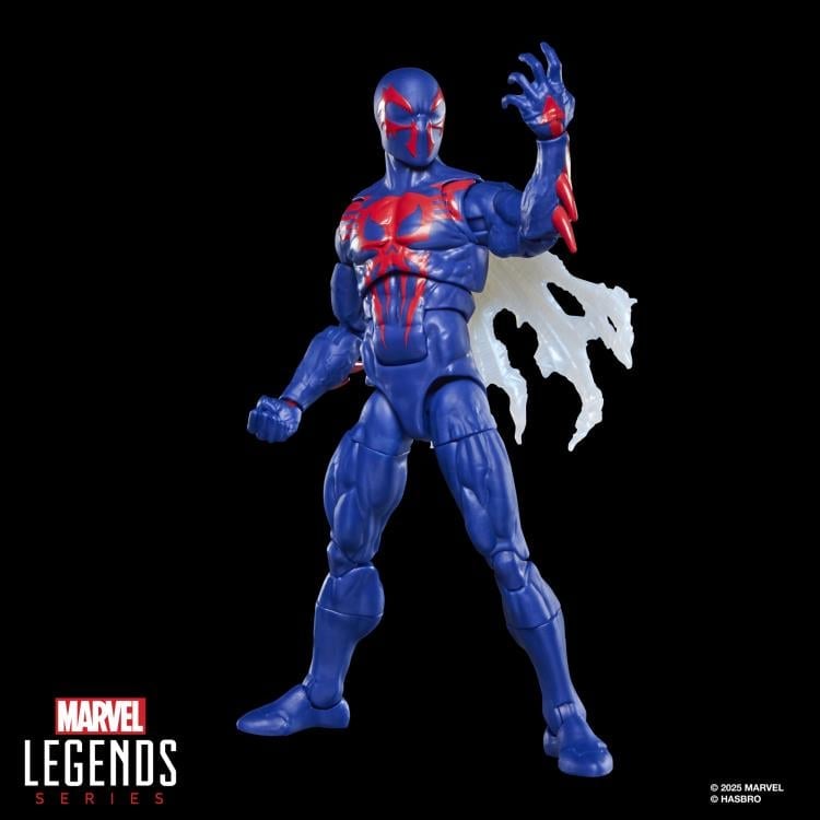 Spider-Man Marvel Legends Retro Collection Spider-Man 2099 Action Figure Gallery Image 3