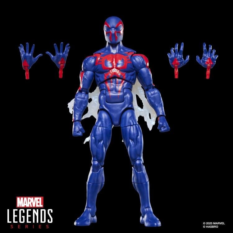 Spider-Man Marvel Legends Retro Collection Spider-Man 2099 Action Figure Gallery Image 9