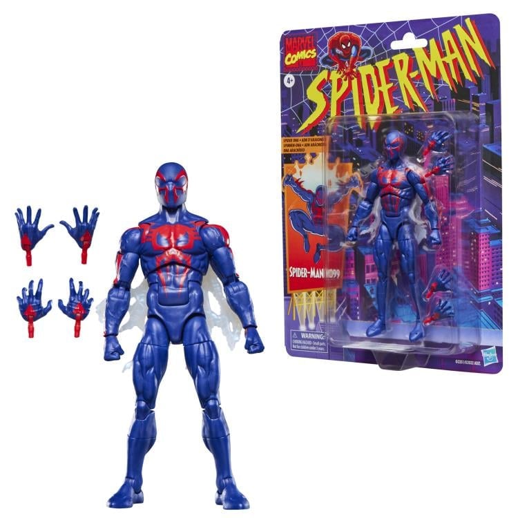 Spider-Man Marvel Legends Retro Collection Spider-Man 2099 Action