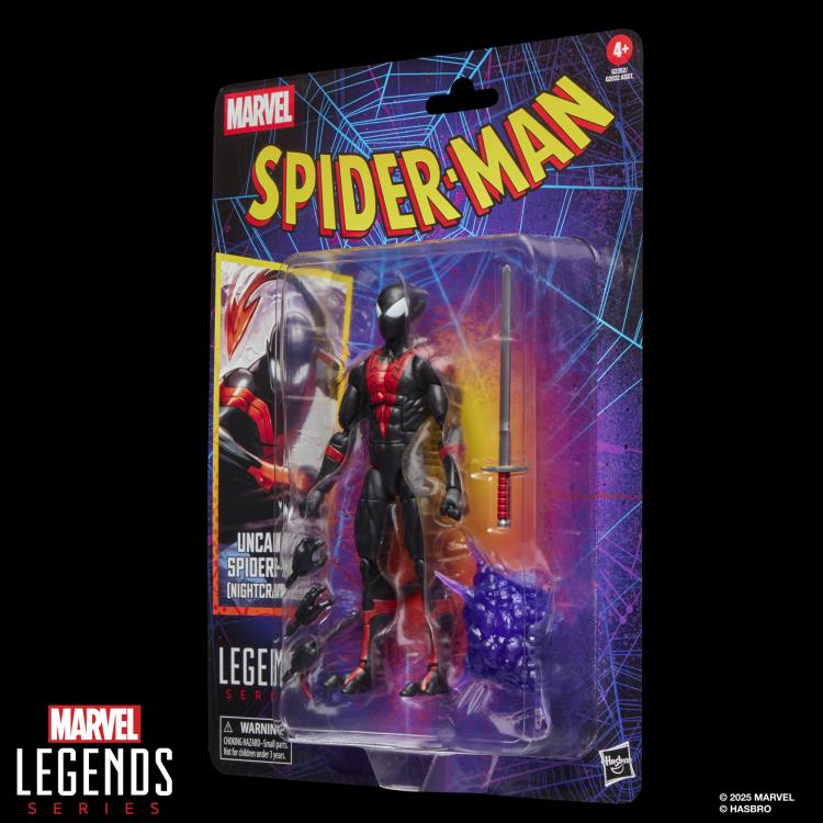 Spider-Man Marvel Legends Retro Collection Spider-Man (Nightcrawler) Action Figure Gallery Image 12