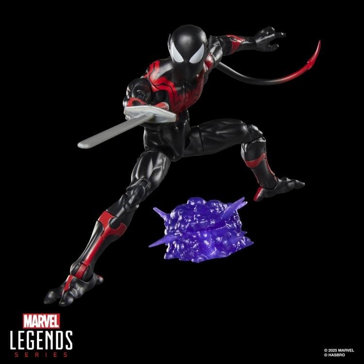 Spider-Man Marvel Legends Retro Collection Spider-Man (Nightcrawler) Action Figure Gallery Image 6