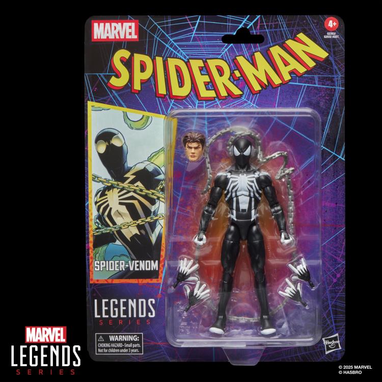 Spider-Man Marvel Legends Retro Collection Spider-Venom Action Figure Gallery Image 12