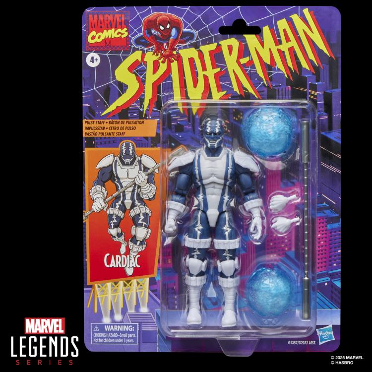Spider-Man Marvel Legends Retro Collection Cardiac Action Figure Gallery Image 10