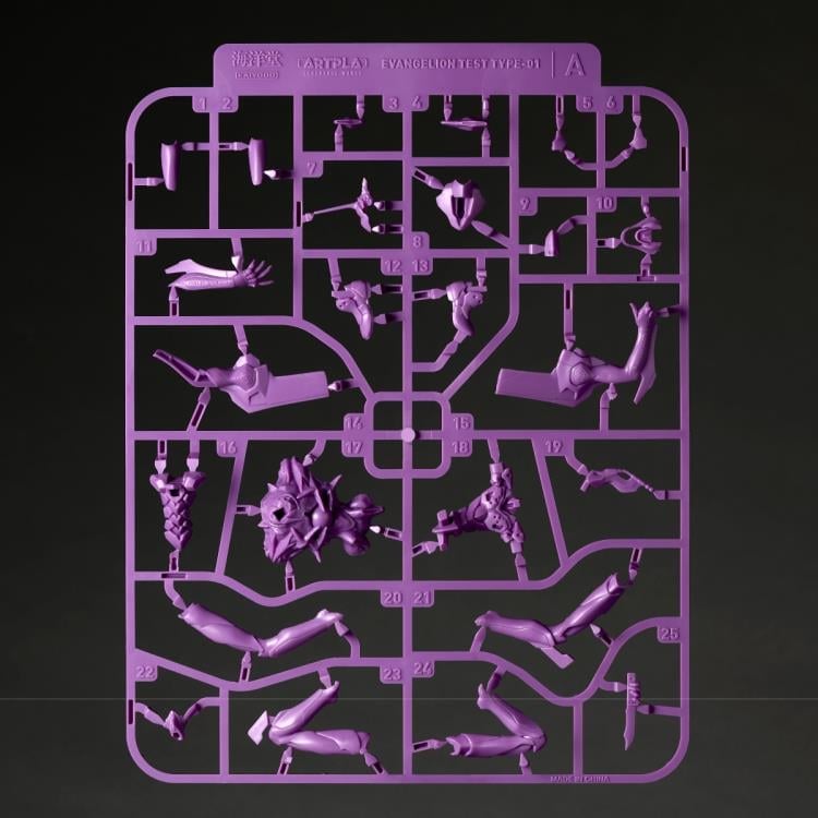 Rebuild of Evangelion ARTPLA EVA Unit-01, EVA Unit-02 and EVA Proto Type-00 Set of 3 Model Kits Gallery Image 13