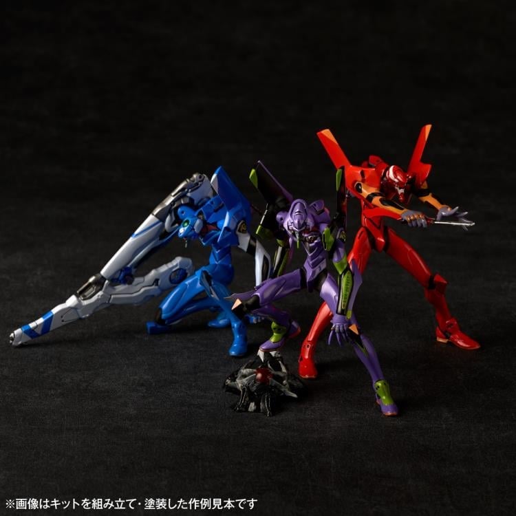 Rebuild of Evangelion ARTPLA EVA Unit-01, EVA Unit-02 and EVA Proto Type-00 Set of 3 Model Kits Gallery Image 3