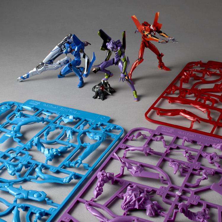 Rebuild of Evangelion ARTPLA EVA Unit-01, EVA Unit-02 and EVA Proto Type-00 Set of 3 Model Kits Gallery Image 20