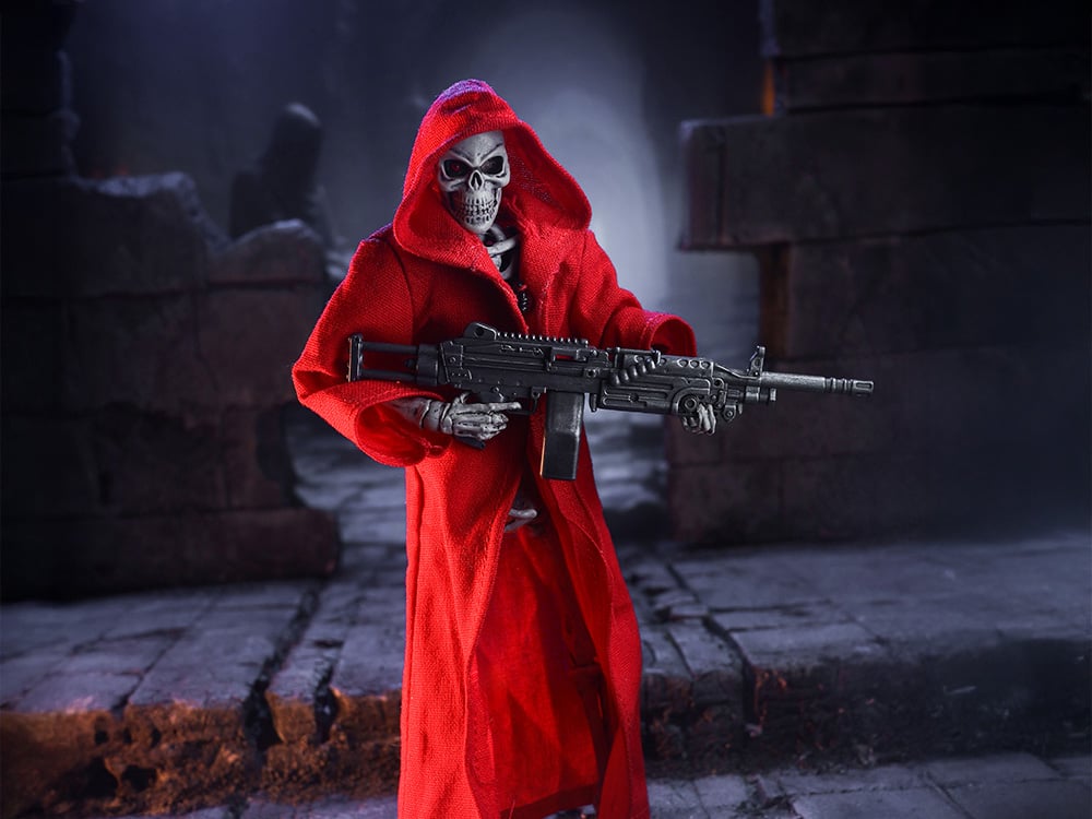 Operation: Monster Force Dark Directives The Red Reaper 1/12 Scale BBTS Exclusive Action Figure Gallery Image 1