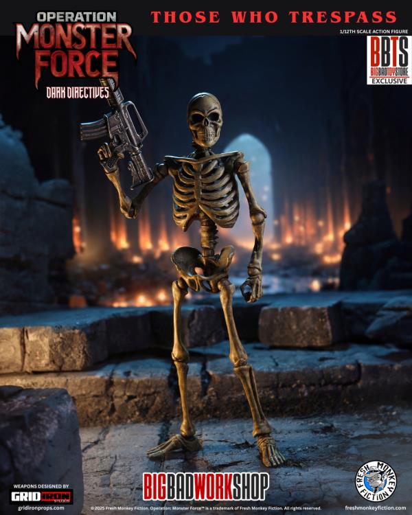 Operation: Monster Force Dark Directives Those Who Trespass 1/12 Scale BBTS Exclusive Action Figure Two-Pack Gallery Image 7