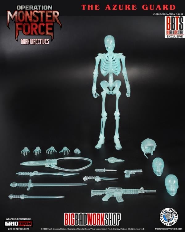 Operation: Monster Force Dark Directives The Azure Guard 1/12