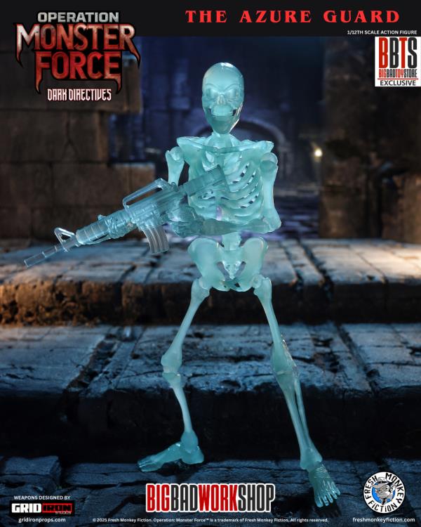 Operation: Monster Force Dark Directives The Azure Guard 1/12